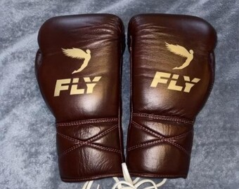Fly Boxing Gloves – Professional Leather Sparring & Training Gloves for Fighters | Custom Boxing Gear |Boxer gifts