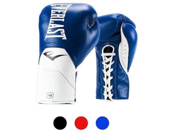 Everlast Boxing Gloves | Leather boxing gloves | professional boxing gloves |fight gloves |Customized training gloves | Gift for fighters