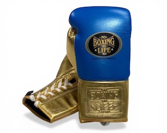 Personalized NBNL Boxing Gloves | Leather lace boxing Gloves | Sparring Gloves | boxing gift | Handmade Vintage No boxing no life gloves