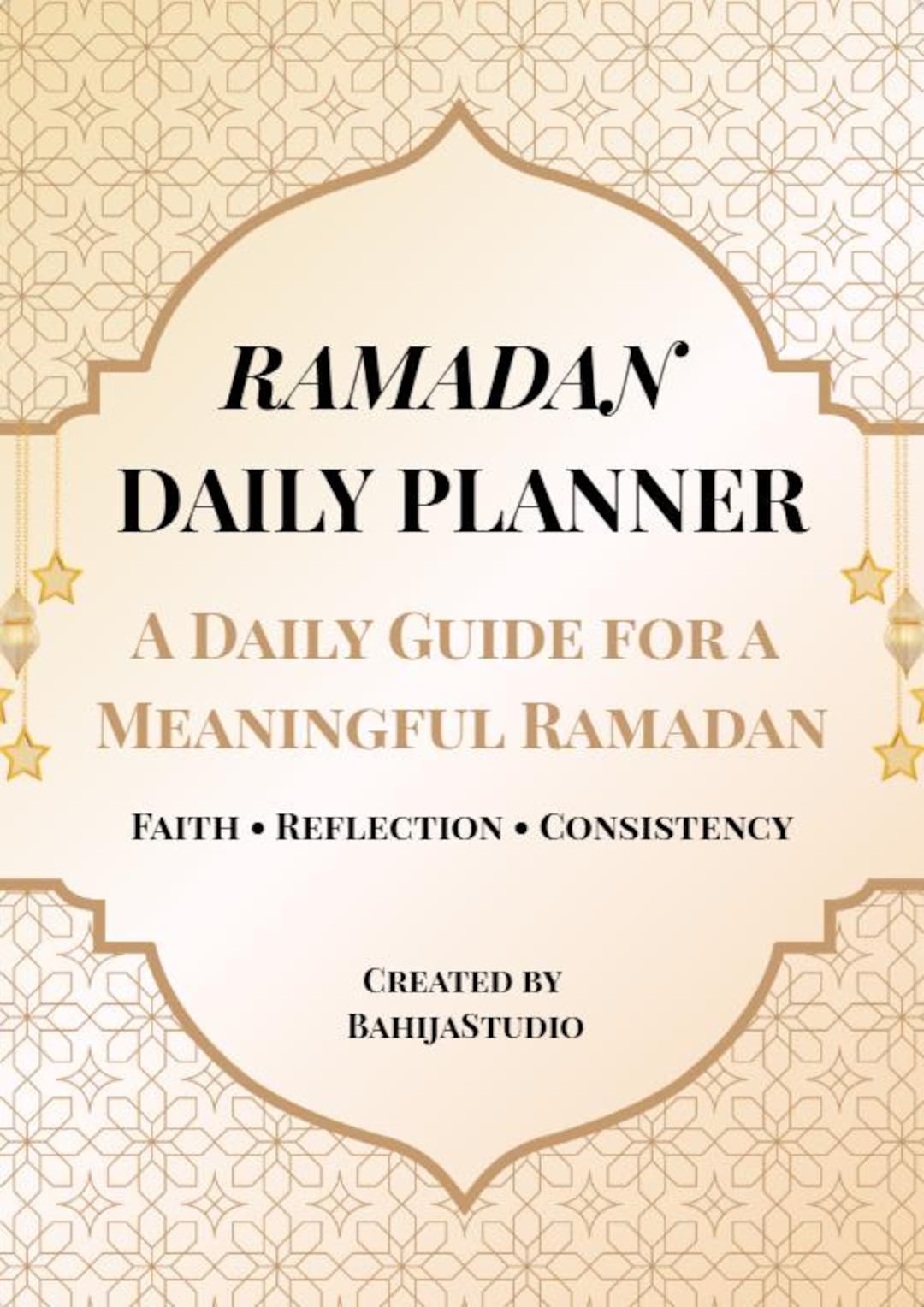 Ramadan Daily Planner Printable - Islamic Prayer & Quran Tracker ...