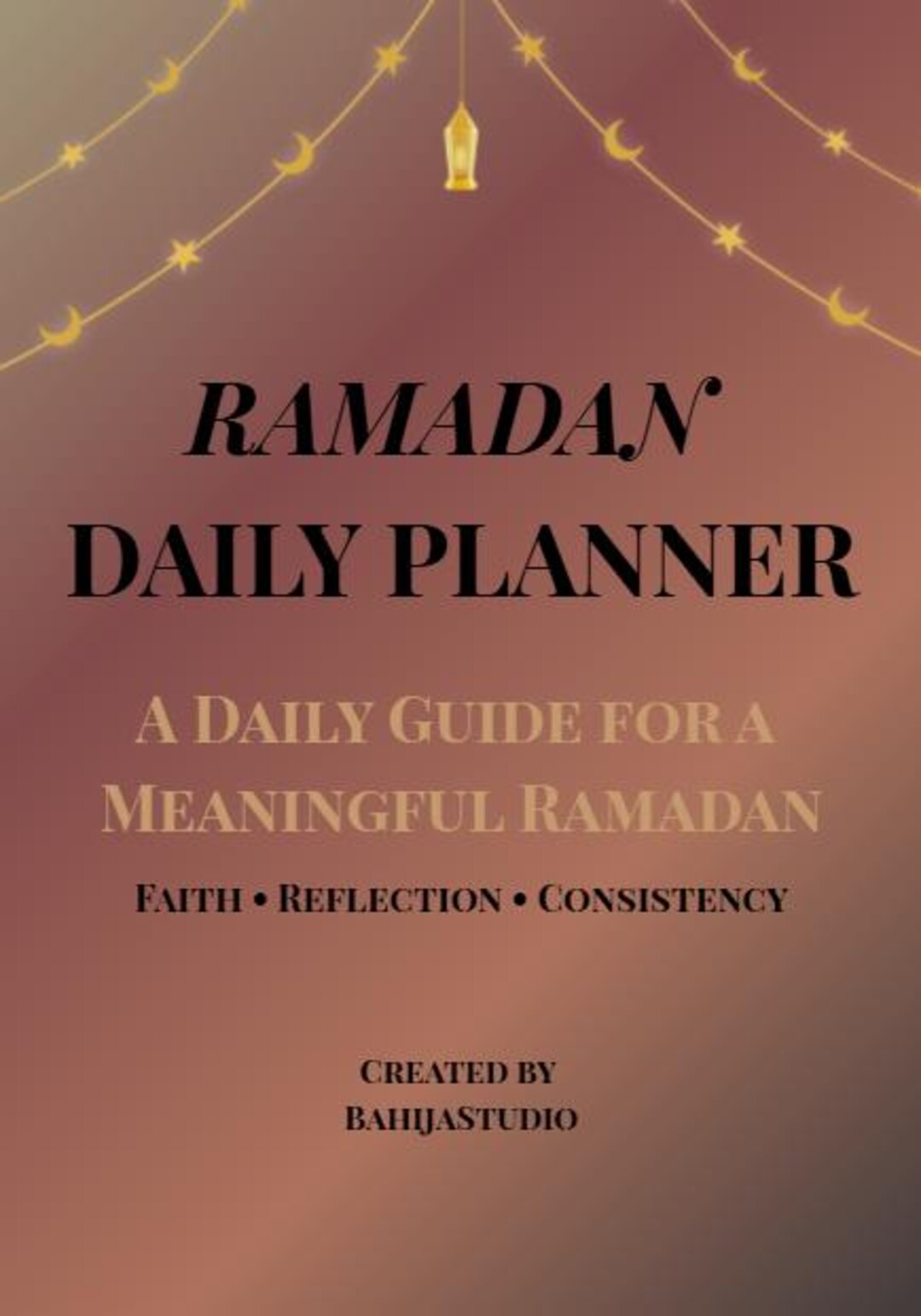 30 Day Ramadan Daily Planner Printable – Prayer, Salah & Quran Tracker ...