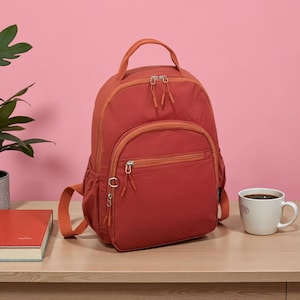 Nylon Small Mini Backpack, Women's Lightweight Casual Bag Men & Women's