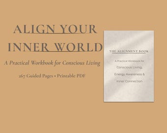 Healing Journal Prompts Printable PDF, Self Improvement Workbook, Inner Awareness Writing Guide