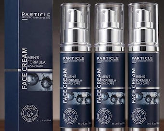 Pack of Three Particle Men’s Face Cream: Anti-Aging Skincare for Your Daily Routine