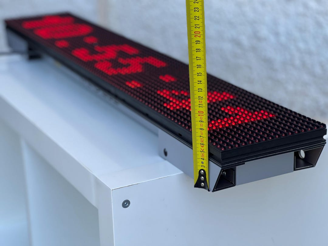 LED Running Sign RED Color 960*160mm WIFI Control for Outdoor and ...
