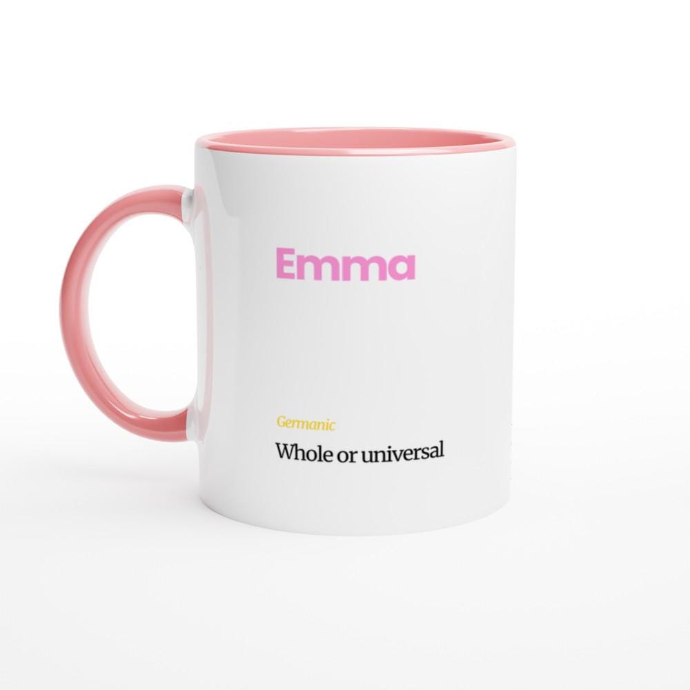Emma Pink Name - Etsy