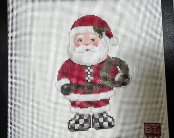 Santa Claus Needlepoint Canvas