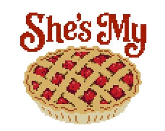 Cherry Pie Needlepoint Canvas