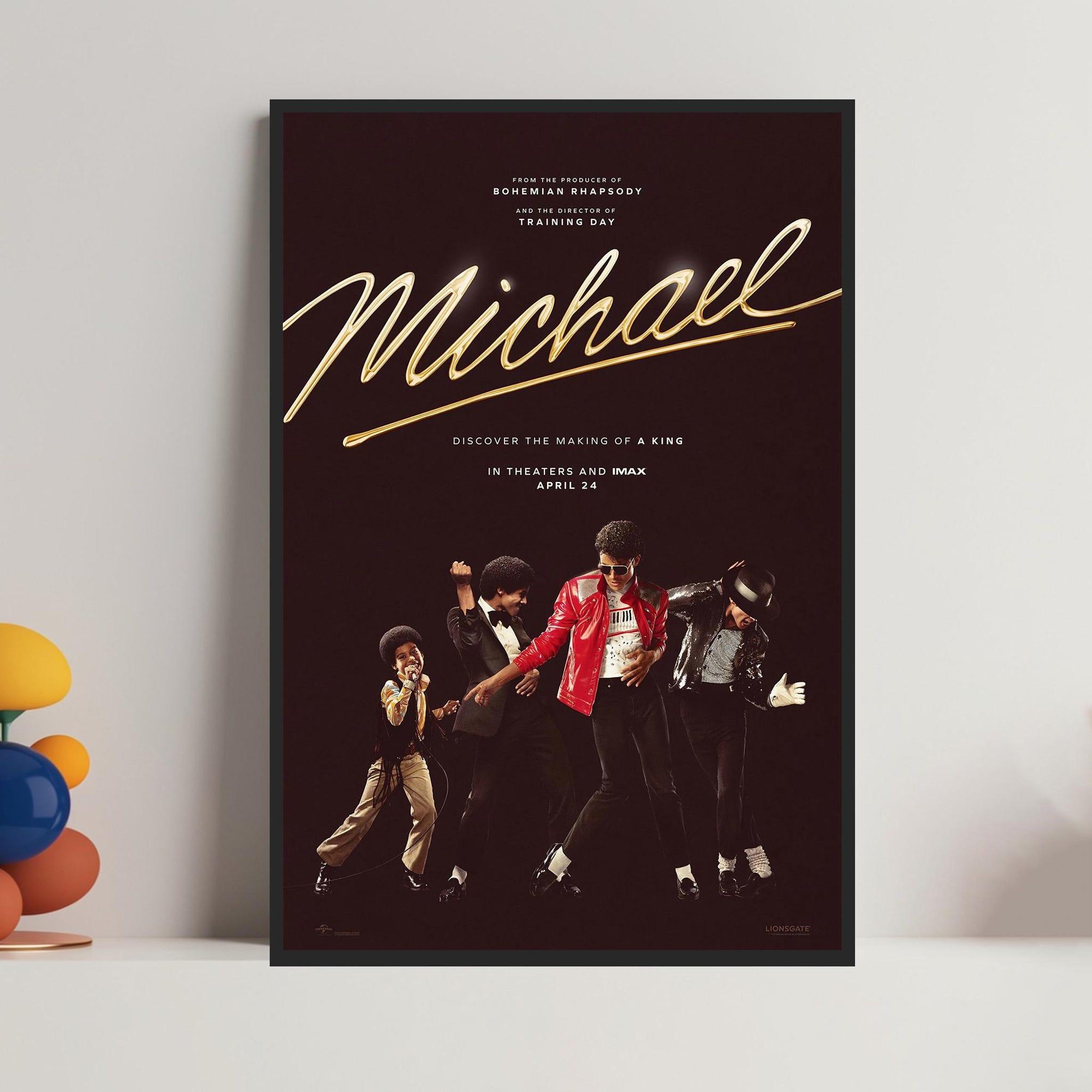 Set of 3 Michael Jackson Poster, King of Pop Wall Art, Grammy