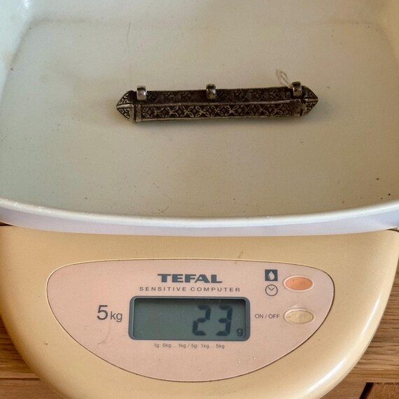 Pendentif ancien talisman / amulette cylindrique - image 6