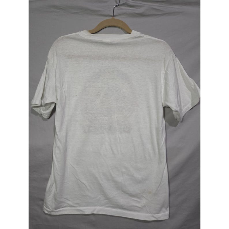 VTG Cat Caterpillar Diesel Dozer T-Shirt Holoubek Very Pushy Single Stitch LARGE image 4