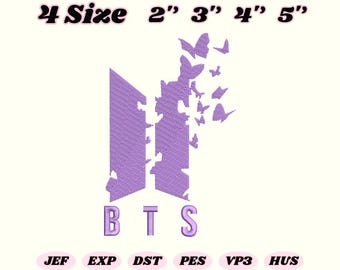 Kpop Embroidery Design, Concert Outfit Machine Embroidery File, Fan Gift Digital Download Shirt Pattern, Music Tour Inspired Embroidery