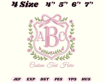 Custom Baby Welcome Banner Embroidery Design, Baby Name Hoop File, Newborn Nursery Stitch Pattern, Instant Download Pes Dst JEF EXP BX