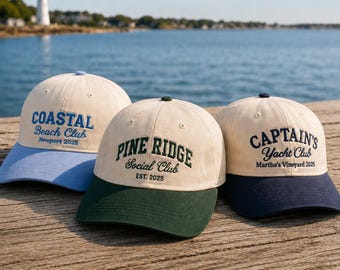 Personalized Text Embroidered Trucker Hat, Custom Logo Dad Cap, Bachelorette Party Hat, Gift for Her or Him