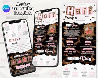 Acuity scheduling template hair stylist, Acuity scheduling template, Booking site template hairstylist, Acuity scheduling template, Website