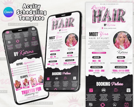 Acuity scheduling template hair stylist, Acuity scheduling template, Booking site template hairstylist, Acuity scheduling template, Website