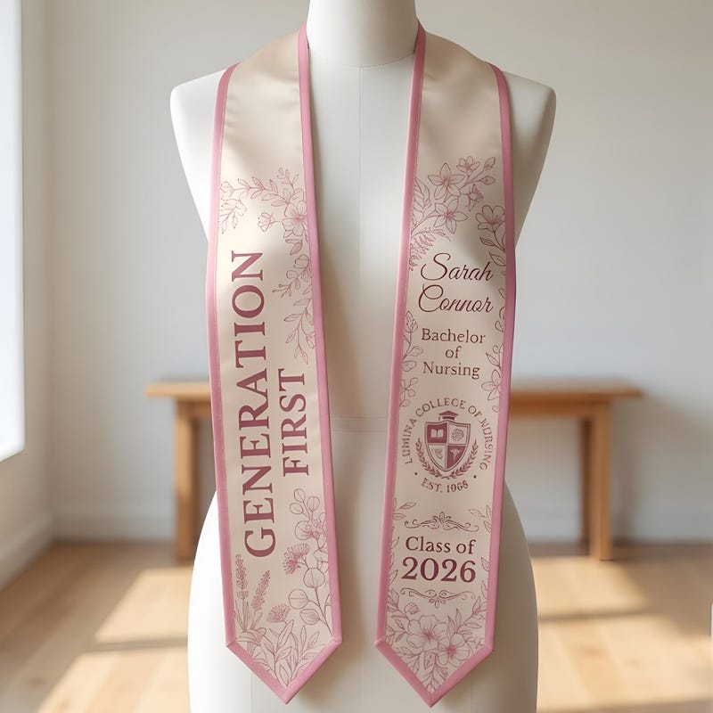 Graduation Stole Boho - Etsy