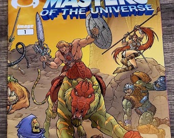 MV Creations Masters of the Universe #1 He-Man.Org 2004 Variant Autographed Holofoil Cover with COA #161/200 Extremely Rare MOTU comic