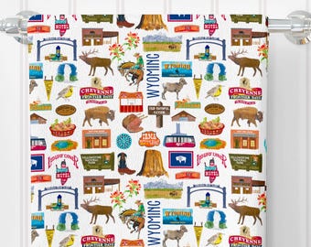Iconic Wyoming towel