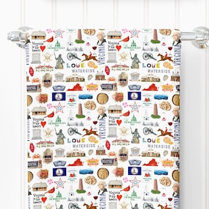 Iconic Virginia towel