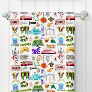 Iconic New Orleans towel