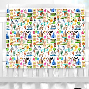 Iconic Florida Baby Blanket