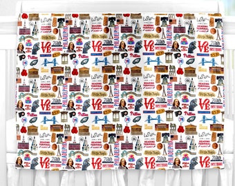 Iconic Philadelphia Baby Blanket