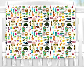 Iconic Hawaii Baby Blanket