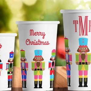 Disposable Paper Coffee Cups Christmas Cups W/O Lids Festive Cups for Hot  or Cold Beverages Decorati…See more Disposable Paper Coffee Cups Christmas