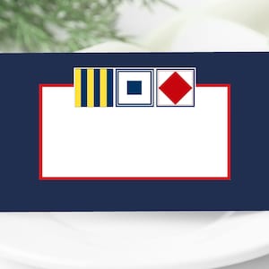 Signal Flag Place Cards