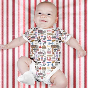 Iconic Philadelphia Baby  Bodysuit