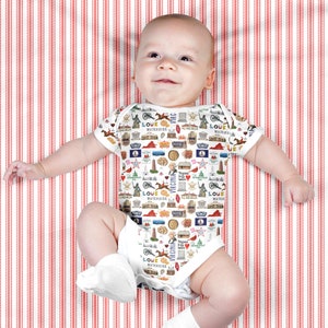Iconic Virginia Baby  Bodysuit