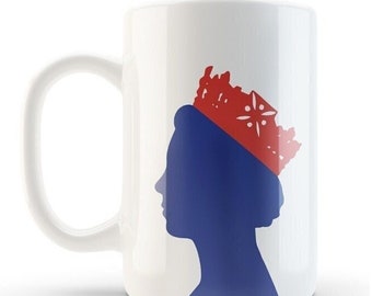 Queen Elizabeth 15 oz Ceramic Mug