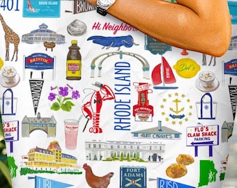 Rhode Island oversized 'Everything Bag'
