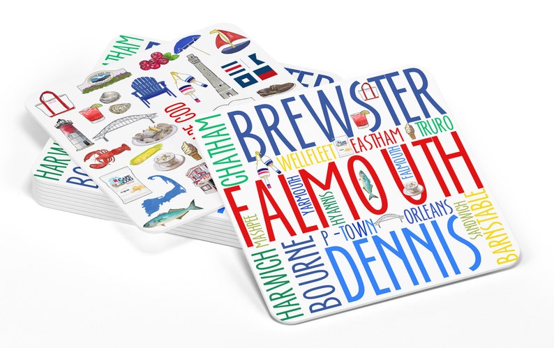 WhenIWasYourAge Cape Cod Paper Coasters