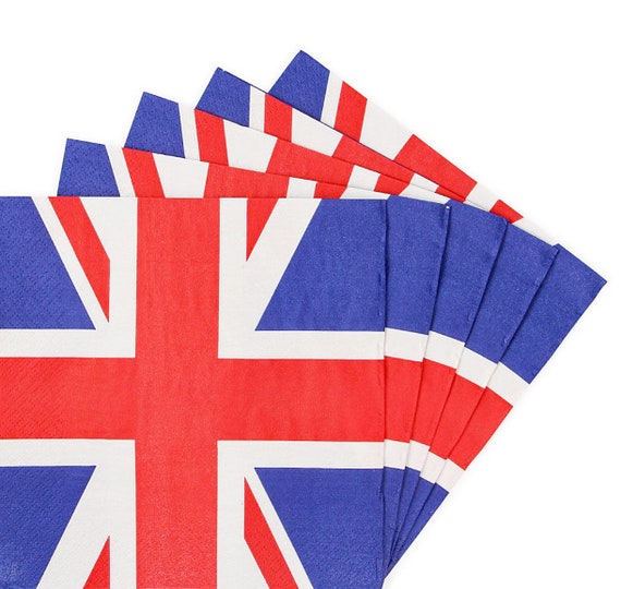 Union Jack Paper Napkin Union Jack Paper Napkin