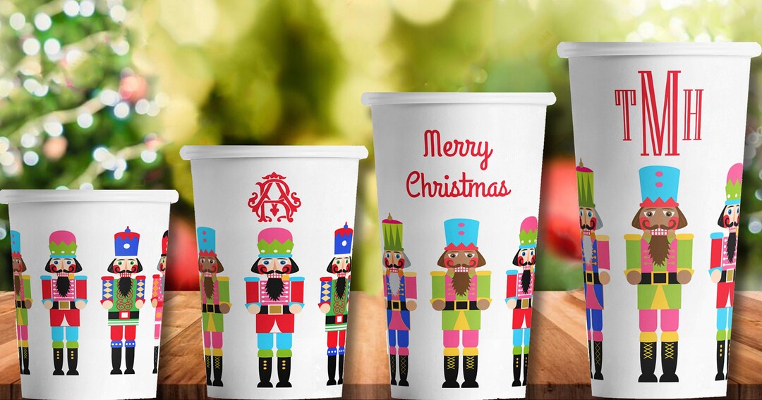 Nutcracker Hot/cold Cups Set of 12 4 Sizes Etsy