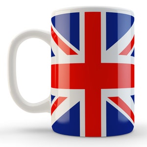 Union Jack 15 oz Ceramic Mug
