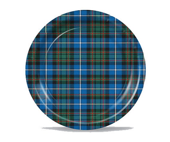 Macrae Tartan Paper Plates - Set of 8 Il_570xn