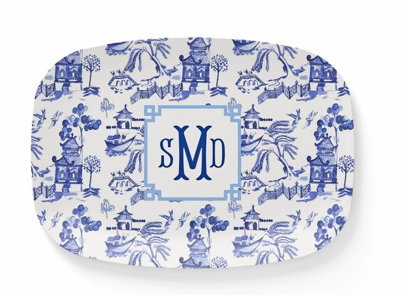 Blue Willow Decoware (TM) Platter New Zealand