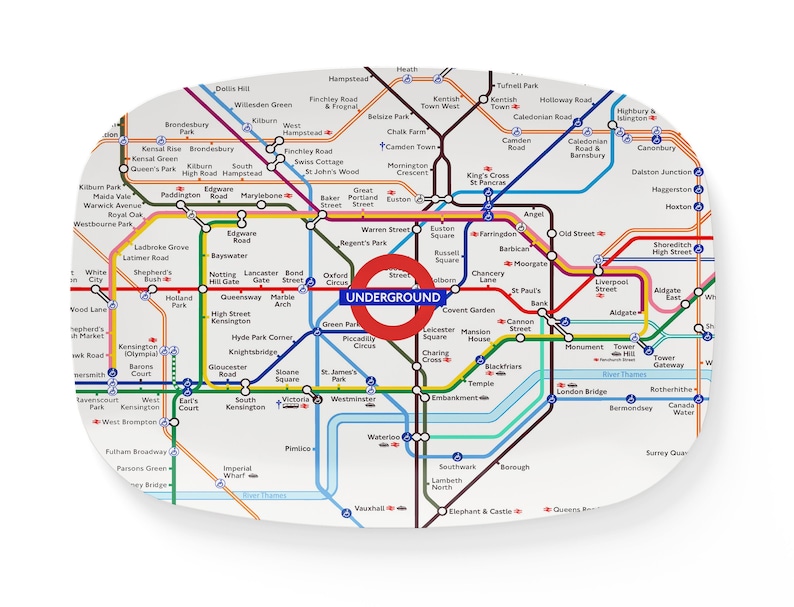 London Underground DecoWareTM Platter image 1