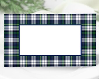 Dress Gordon Tartan Place Cards