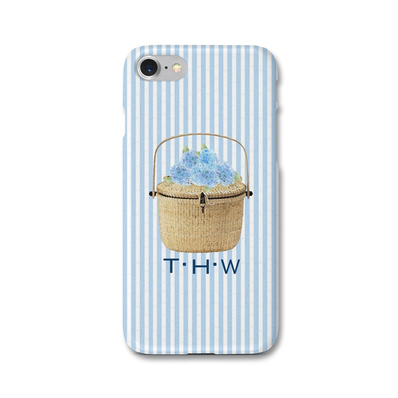 Seersucker Lightship Basket Tough Phone Cases