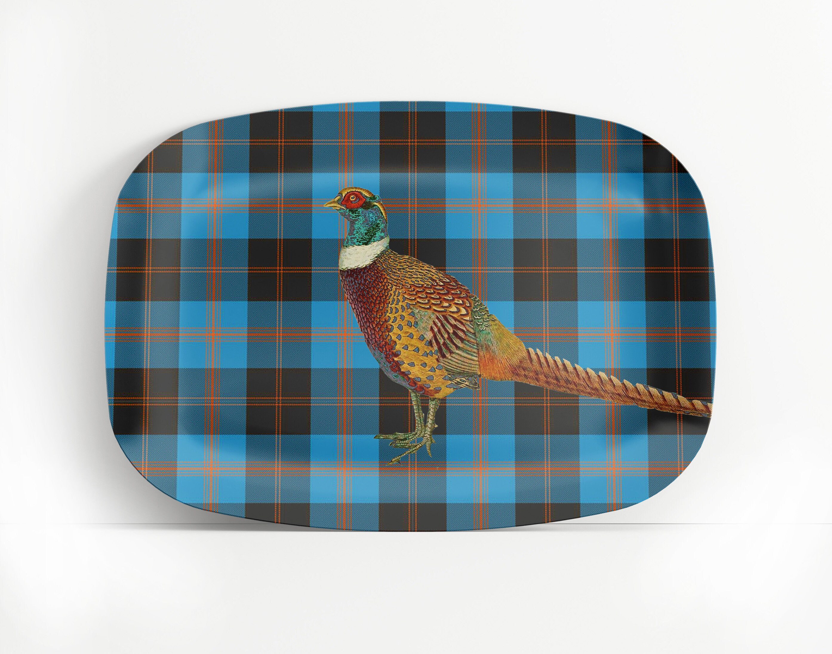 Ralph Lauren Tartan Plates - Etsy