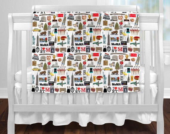 Iconic New York City Baby Blanket Etsy