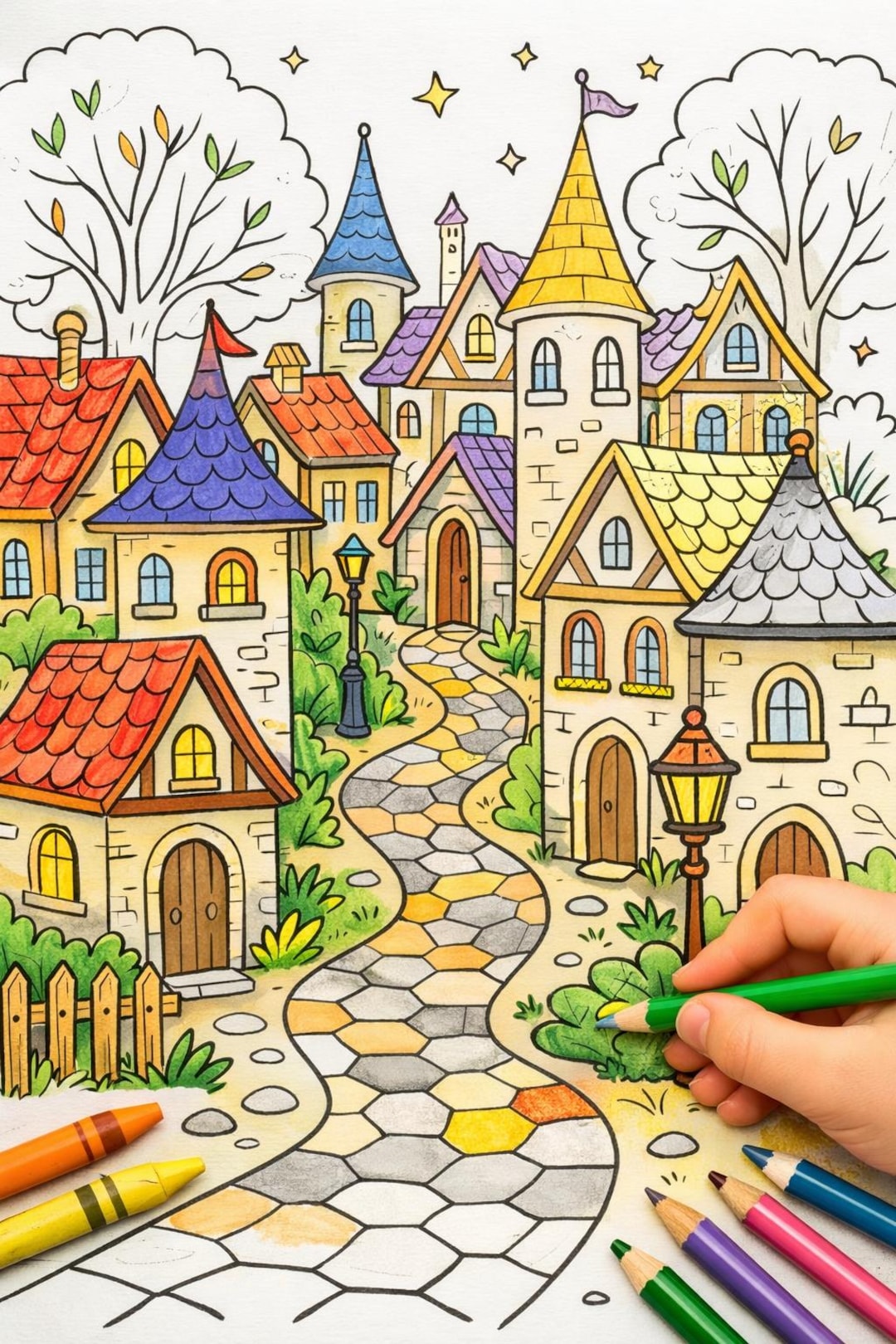 25 Fun Coloring Pages | Kids Printable Bundle | Bold Lines, Easy ...
