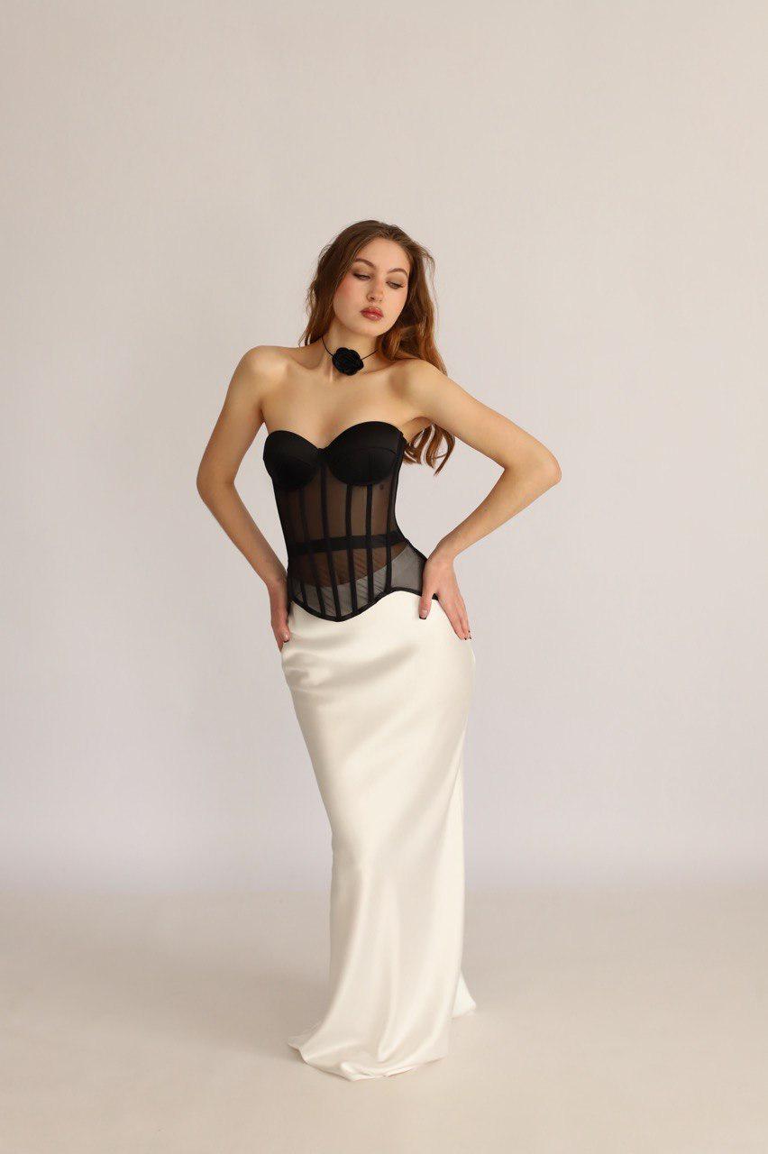 white dresses for courthouse wedding Vintage Sleeved A-Line V-neck Satin Tea Length Wedding Dress