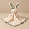 Bunny Lovey Crochet Pattern PDF, Baby Comfort Blanket, Easy Rabbit Security Blanket, Handmade Baby Gift, Beginner Crochet product logo