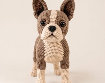 Realistic Dog Amigurumi Crochet Pattern, Puppy Plush Toy PDF, Dog Lover Gift, Pet Memorial Keepsake Digital Download