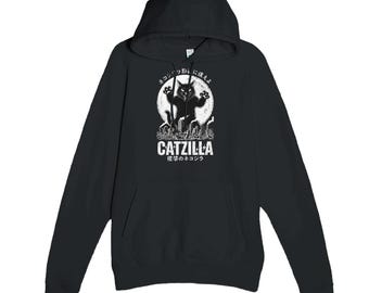 Bad Ass CatZilla Hoodie